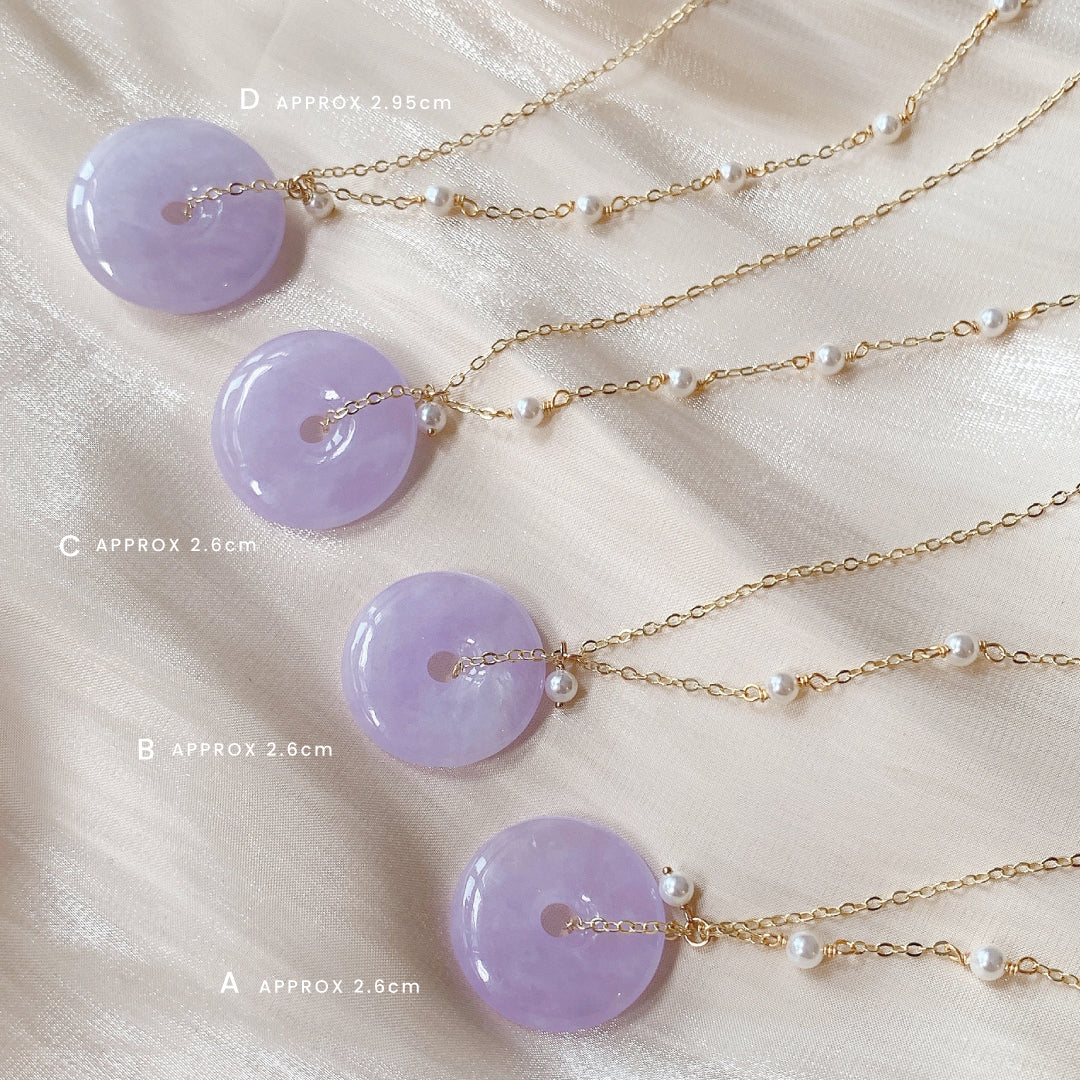 Necklace: Sweet Lavender (1st restock)