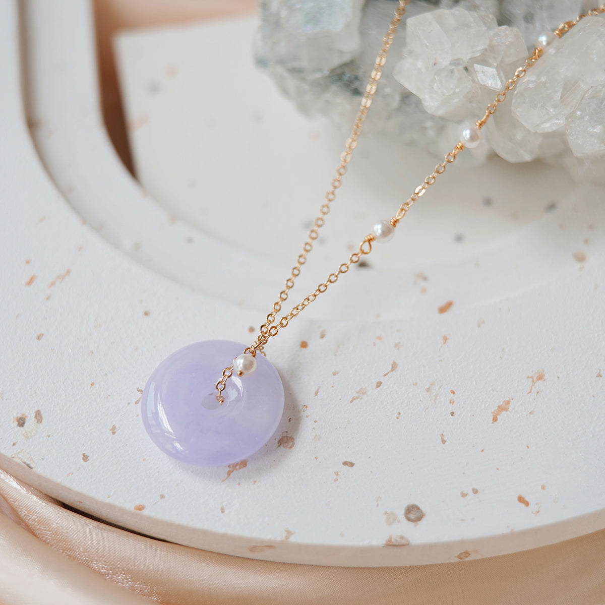 Necklace: Sweet Lavender