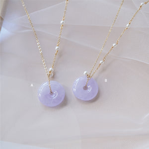 Necklace: Sweet Lavender (3rd Restock)