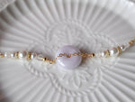 Bracelet: Lavender Jade Bracelet 0.2