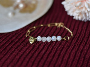 Bracelet: Moonstone Chain Bracelet