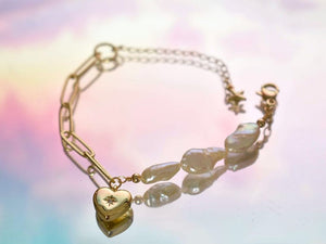 Bracelet: Iridescent Pearl Bracelet