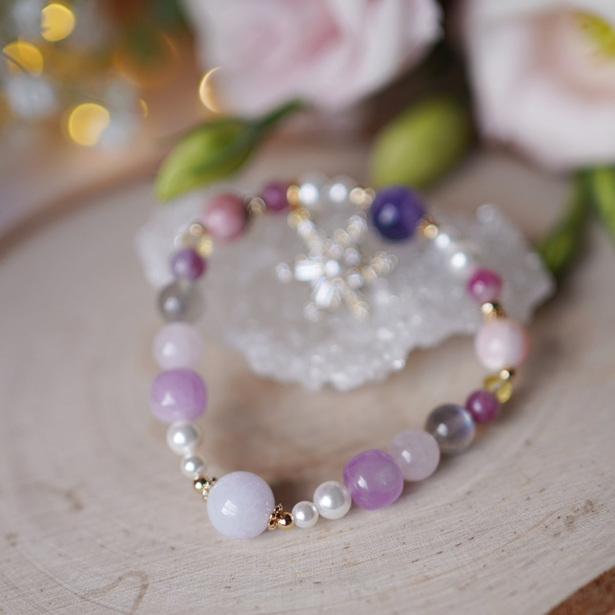 Bracelet: Tiffany x Lavender Jade