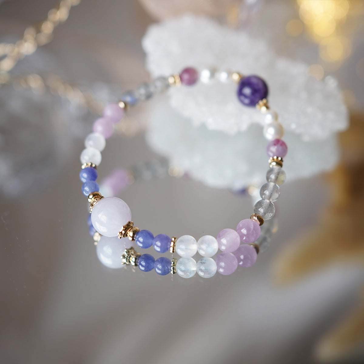 Bracelet: Tiffany x Lavender Jade 0.2