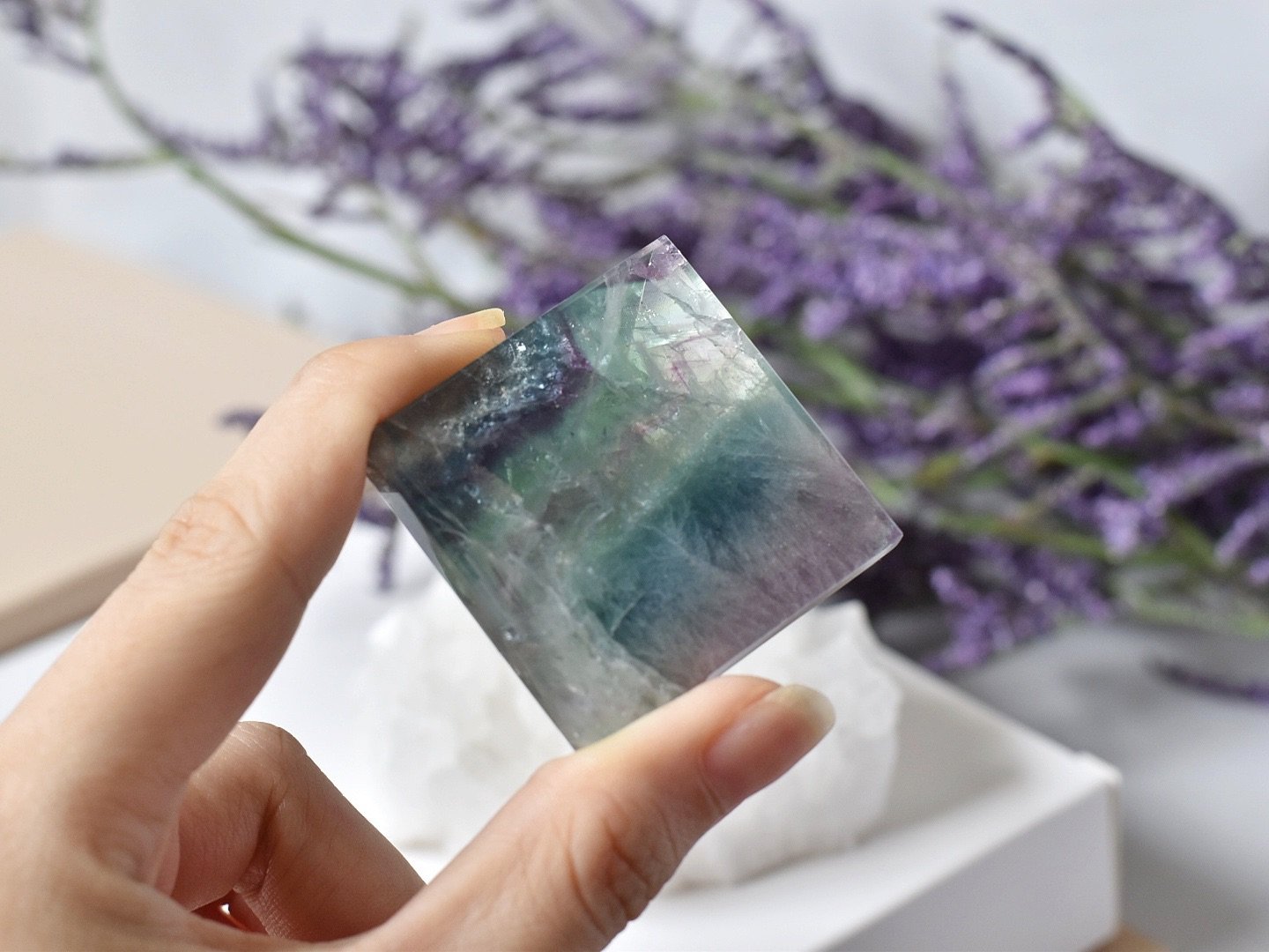 Crystals: Fluorite Pyramid (#F1)