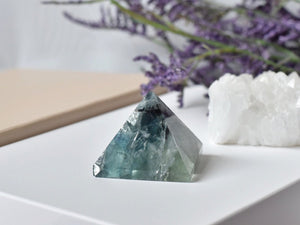 Crystals: Fluorite Pyramid (#F3)