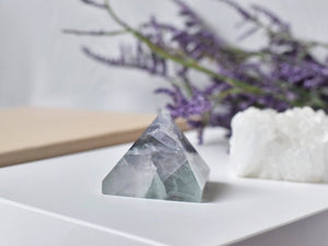 Crystals: Fluorite Pyramid (#F2)