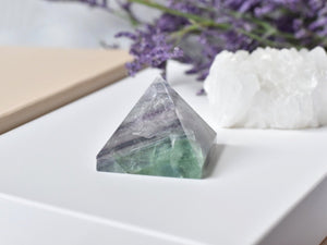 Crystals: Fluorite Pyramid (#F2)